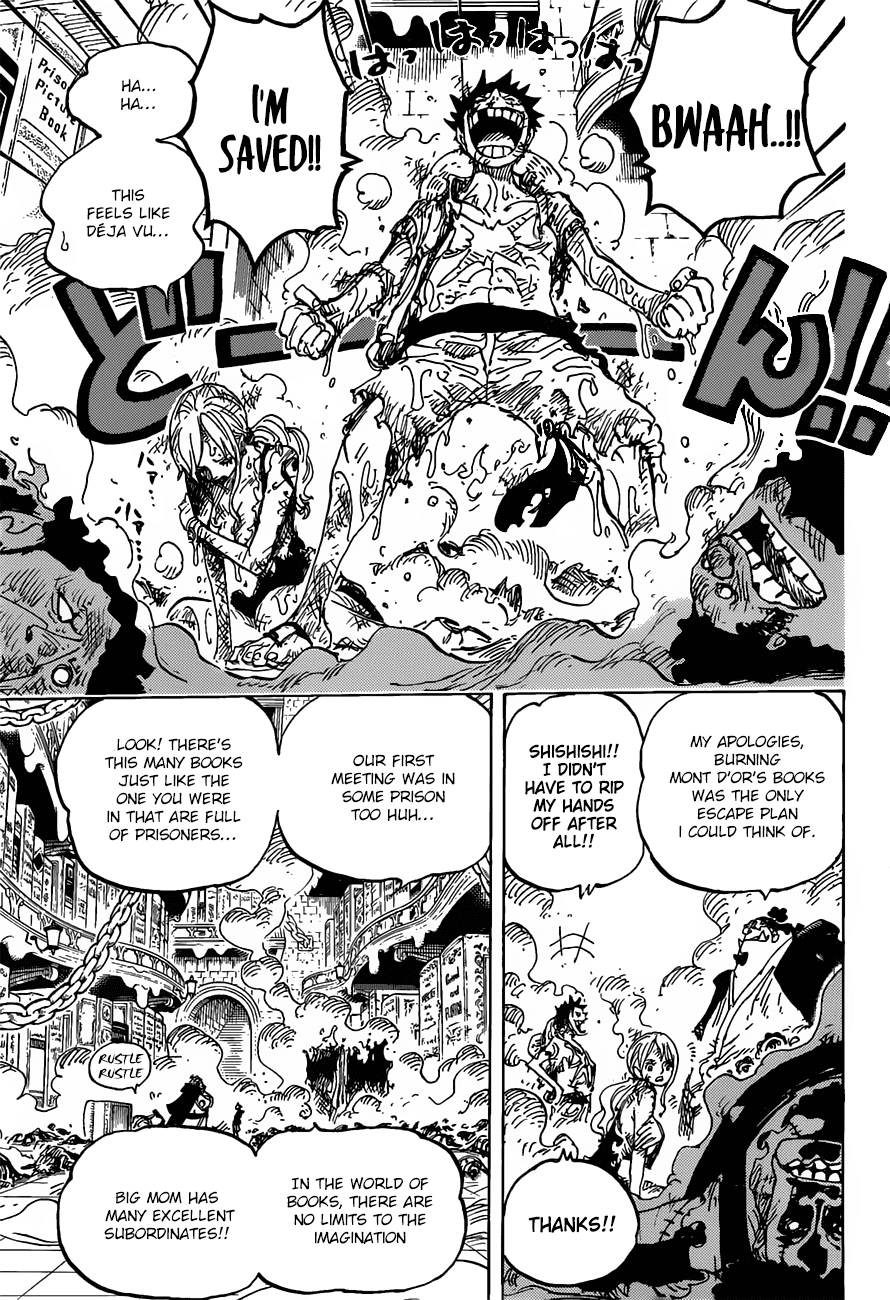 One Piece, Chapter 852 image 07